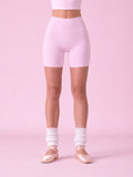 Blush Sculpt High-Waist Biker Shorts