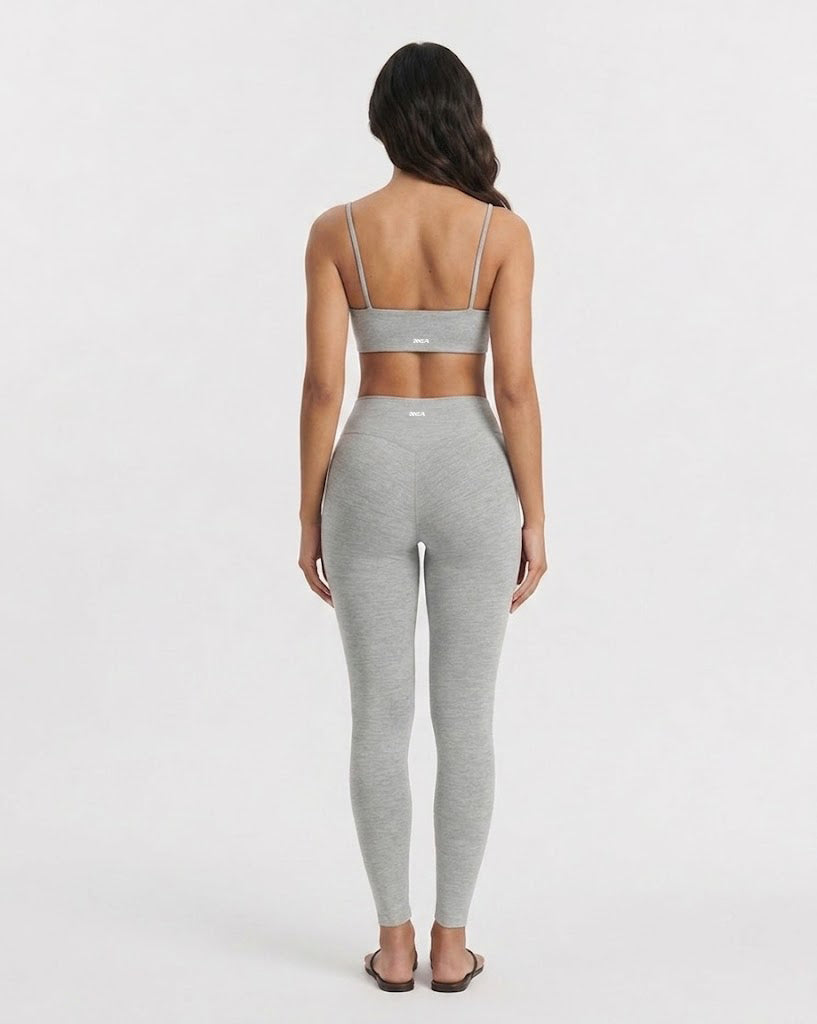 Dual-Strap Square Neck Sports Bra