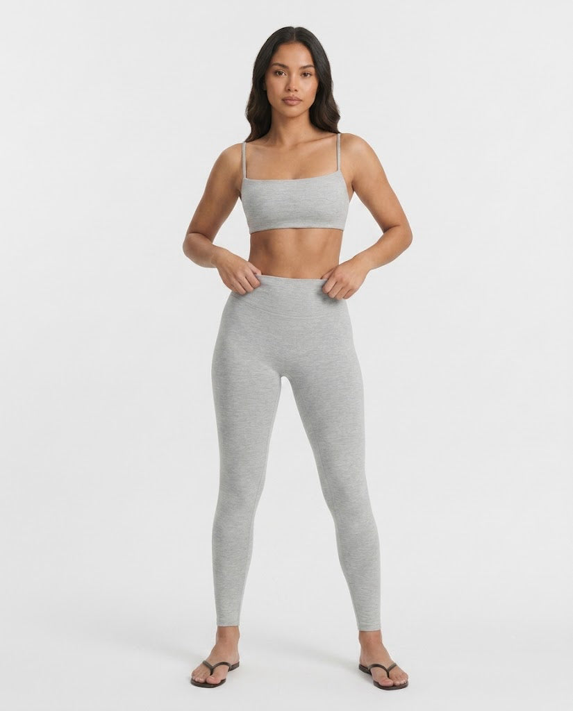Dual-Strap Square Neck Sports Bra