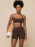 Adjustable Spaghetti Strap Sports Bra