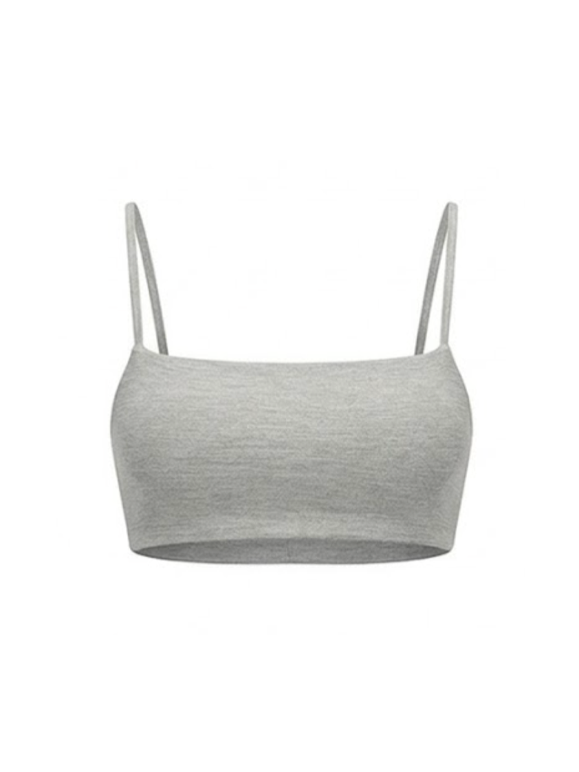 Dual-Strap Square Neck Sports Bra
