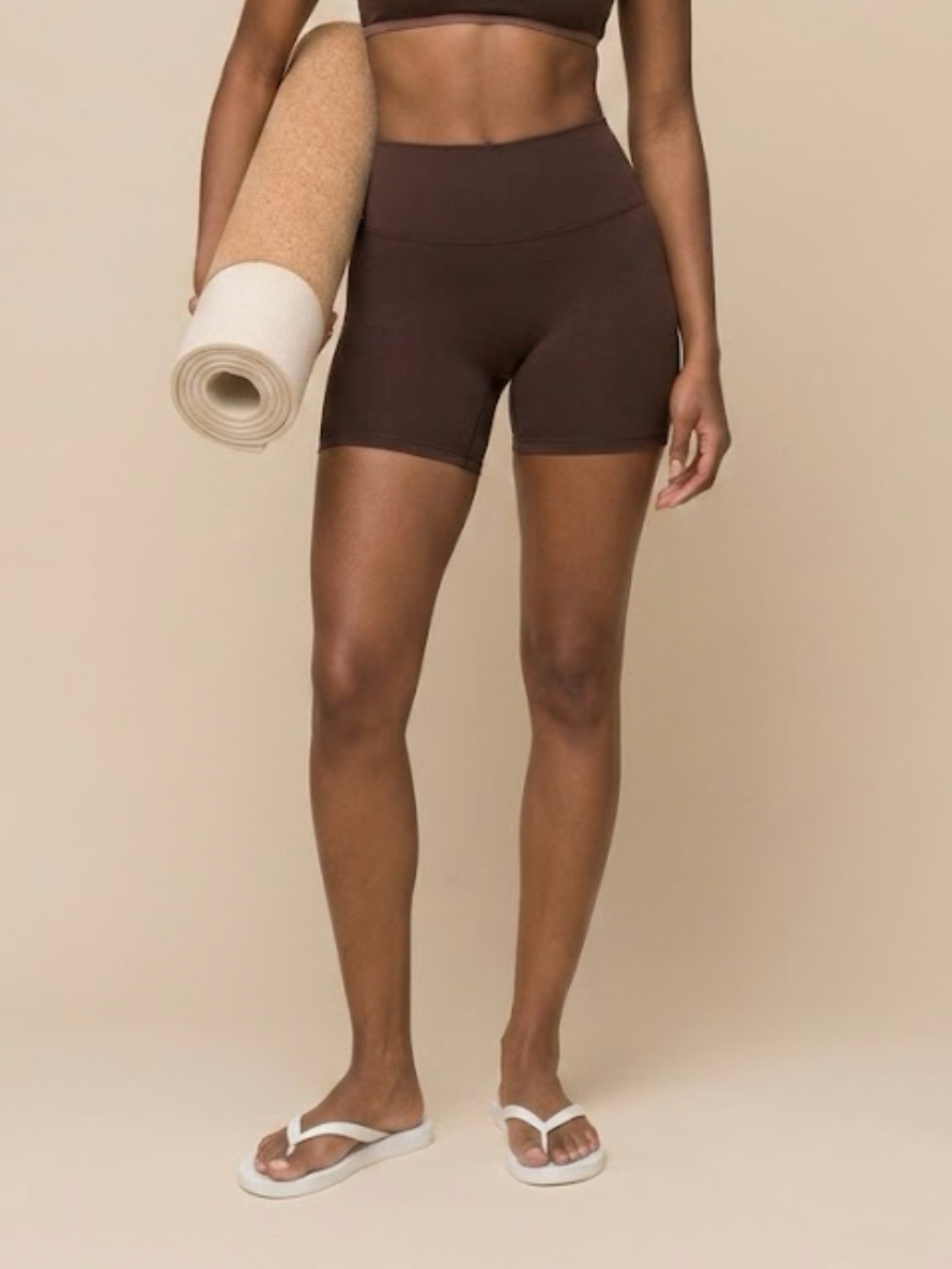 High-Waisted Biker Shorts