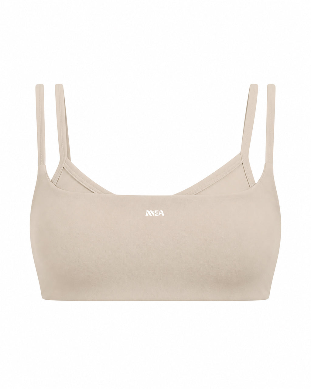Asymmetric Double-Strap Cross-Back Sports Bra