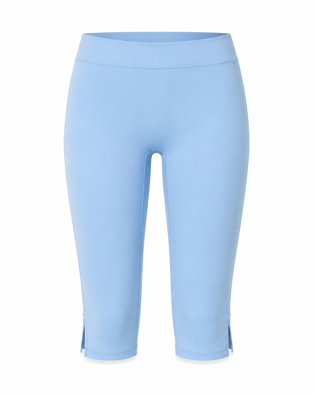 Side-Slit Capri Leggings