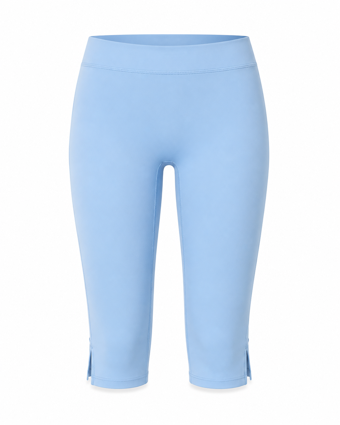 Side-Slit Capri Leggings